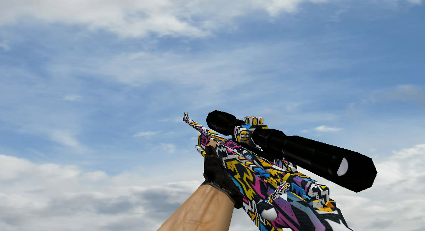 🌈 Яскрава феєрія Pack для CS 1.6 — Завантажити пак скінів зброї